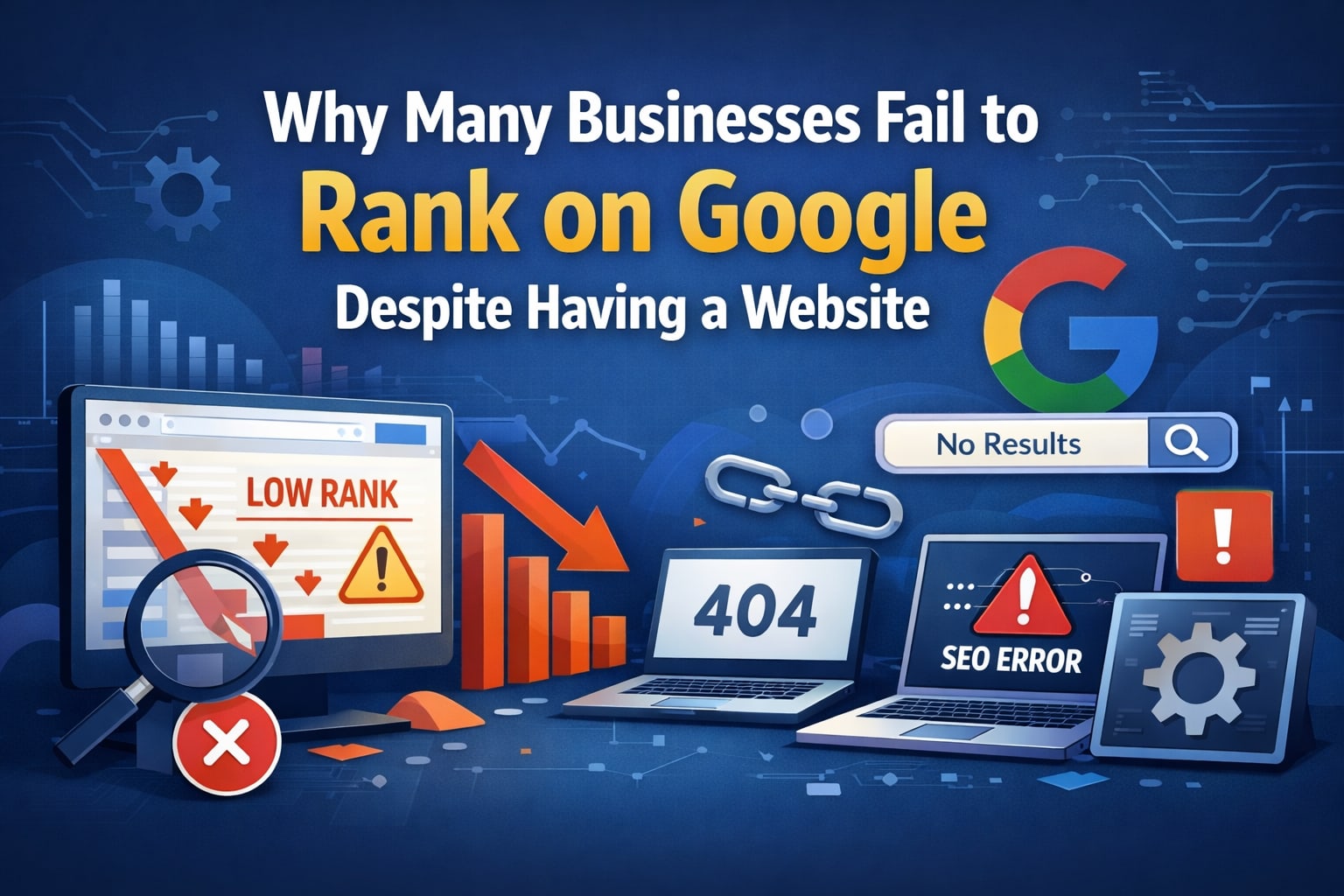 Seu site é invisível no Google? O erro que trava seu negócio em 2026